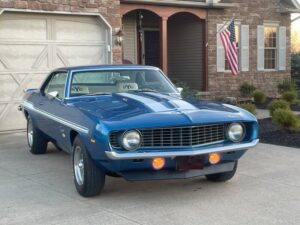 1969 Chevrolet Camaro Lemans Blue