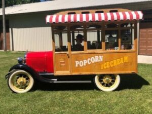 1929 FORD MODEL A POPCORN WAGON