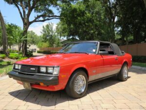 1981 Toyota Celica Convertible 2 4L