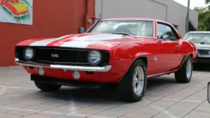 1969 Chevrolet Camaro SS V-8 engine