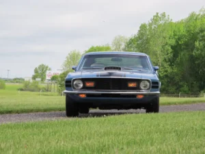 1970 Ford Mustang Mach 1- Magnum 500 wheels